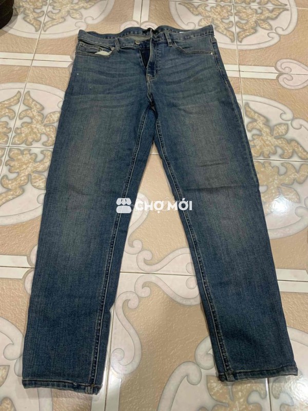 Quần jean nam xanh Jean 65-70kg