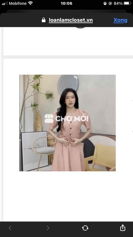 Đầm xòe Nữ Vải mềm mại