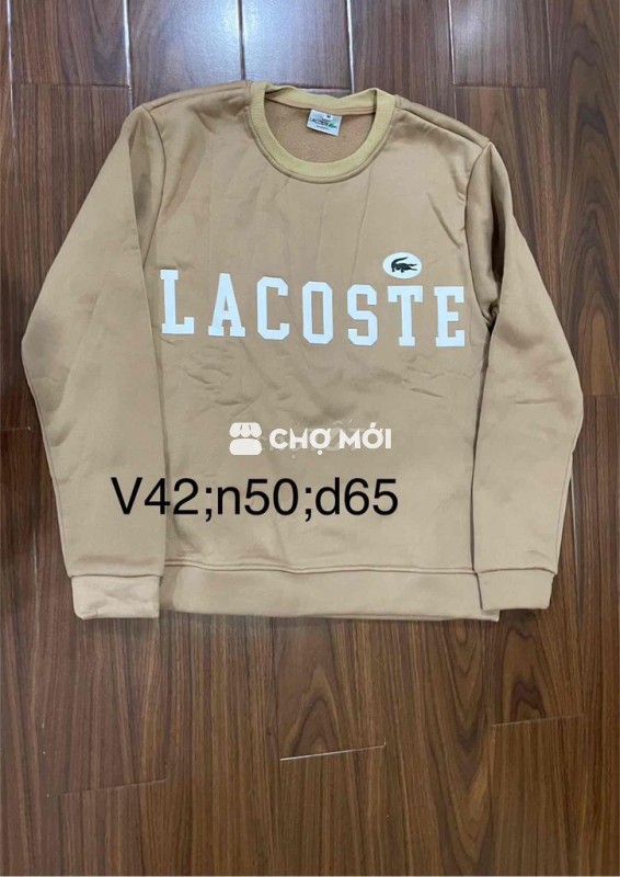 Áo nỉ nam Nỉ size M