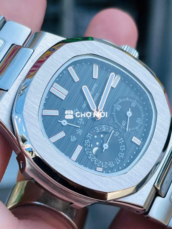 Đồng hồ đeo tay Nam Thép Bạc