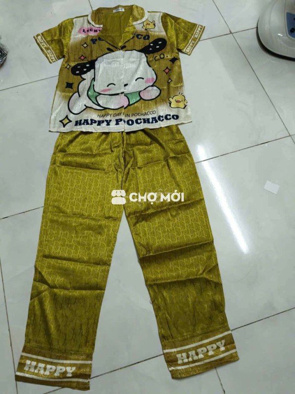 Đồ bộ nữ Vải xước ánh kim 45-55kg