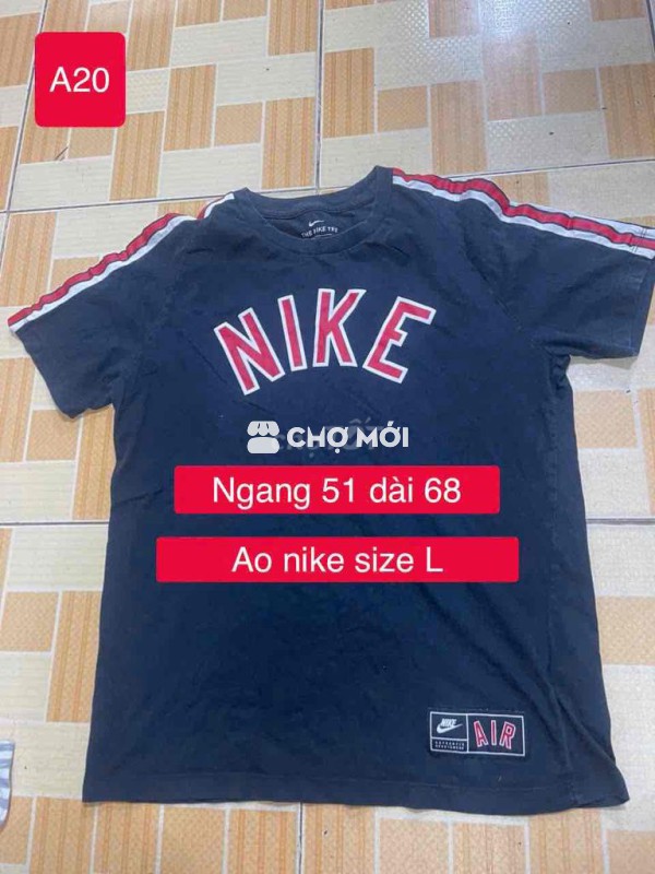 Áo thun Nike Nam size M Đen