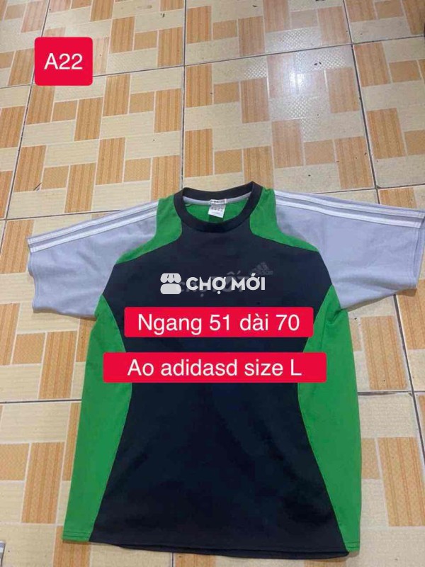 Áo thun Adidas Nam size L
