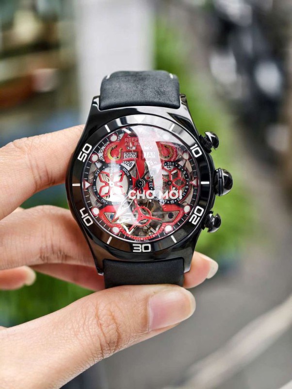 Đồng hồ Reef Tiger Air Bubbles Nam 44mm