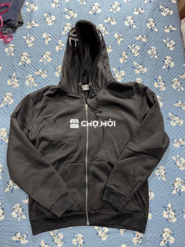 Áo khoác hoodie Celine Unisex Đen 65k