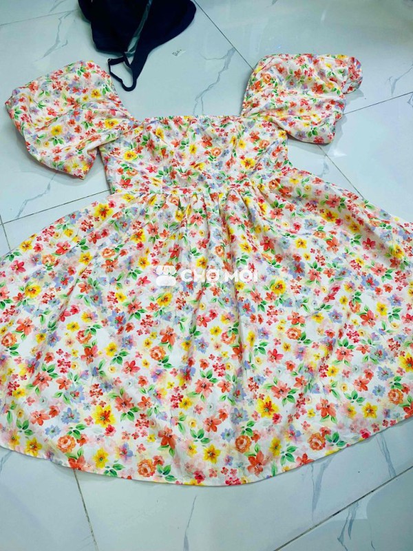 Đầm nữ hoa nhí nhiều màu size M