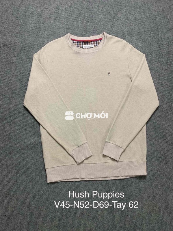 Áo len nam Hush Puppies Nỉ cotton size L