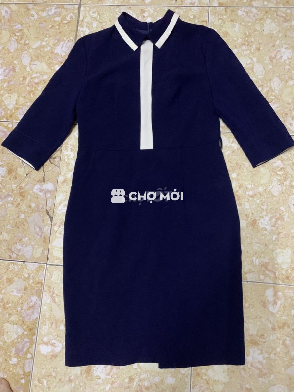 Váy công sở nữ Xanh navy size L