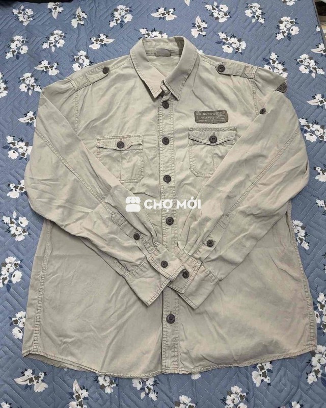 Áo sơ mi Nam Vải XXL 80k
