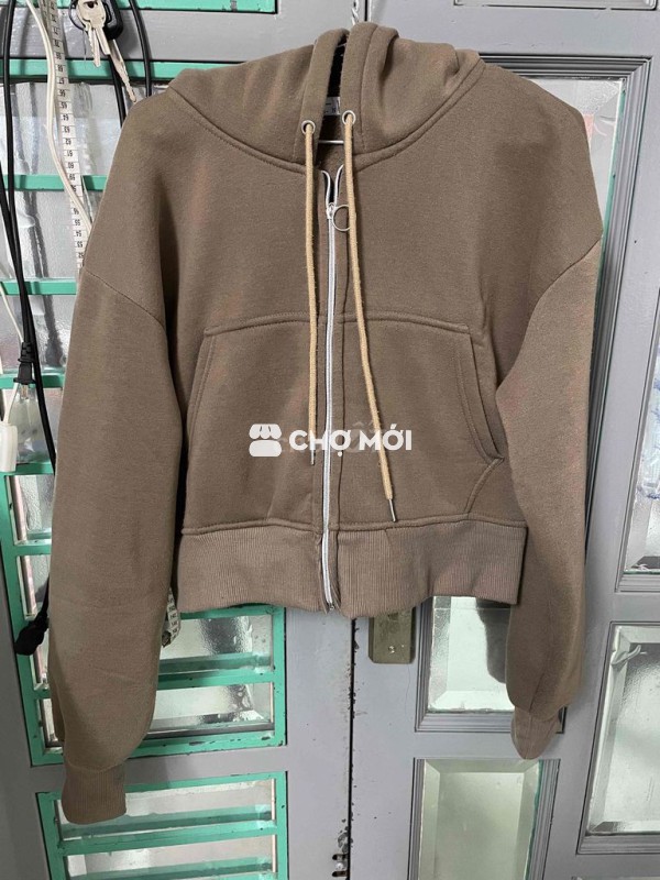 Áo khoác nữ Bông màu Nâu