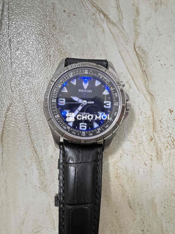 Thanh ly Đồng hồ Ricoh  Nam 40mm chưa núm