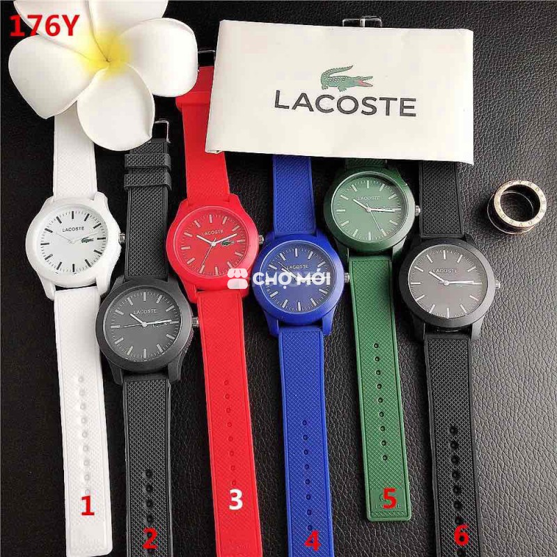 Đồng hồ cao su đủ màu