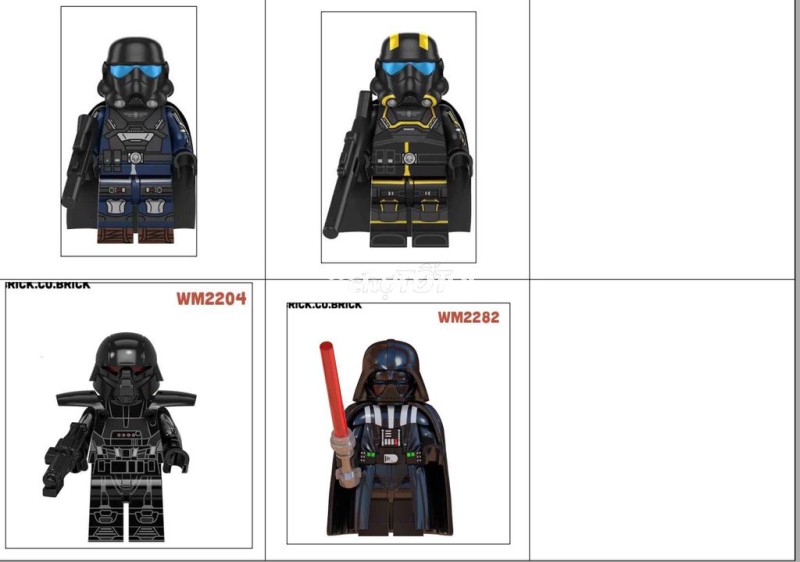 Đồ chơi lego Minifigures 3