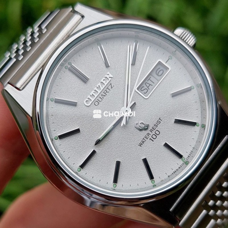 Đồng hồ Citizen Quartz Nam Bạc