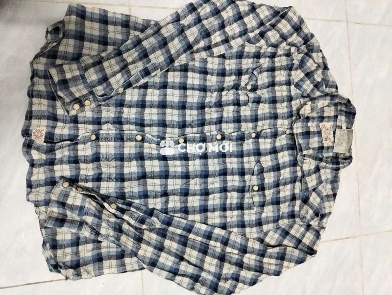 Áo sơ mi Nam kẻ caro size M