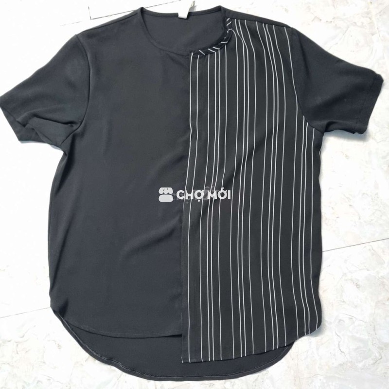 Áo so mi kiểu dáng như áo thun phm rộng