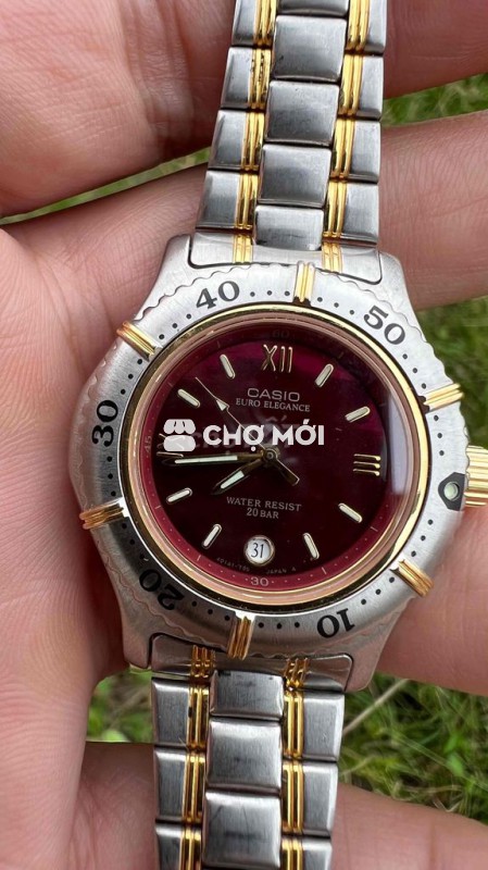 Casio Nữ LD-606 Mặt Huyết