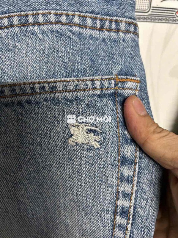 Quần jean nam Burberry Cotton size 32