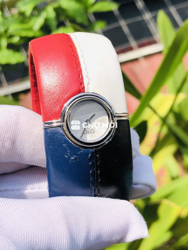 Đồng hồ còng nữ hiệu Di&Gi chính hãng, dây da thật