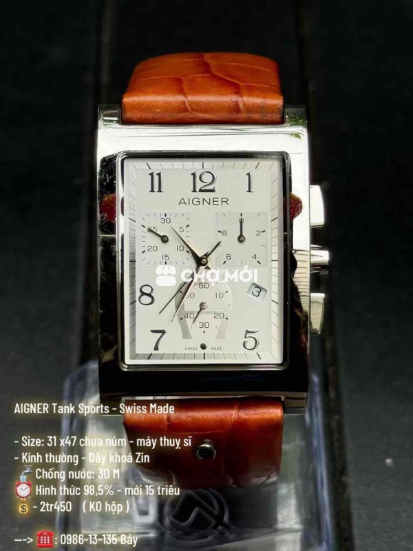 AIGNER Tank Sports - Swiss Made   - Size: 31 x47 c