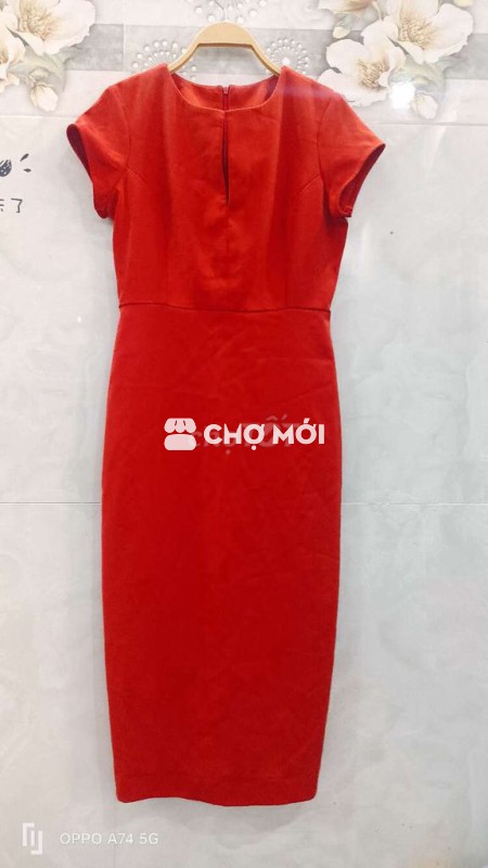 Đầm bút chì Nữ Đỏ size L