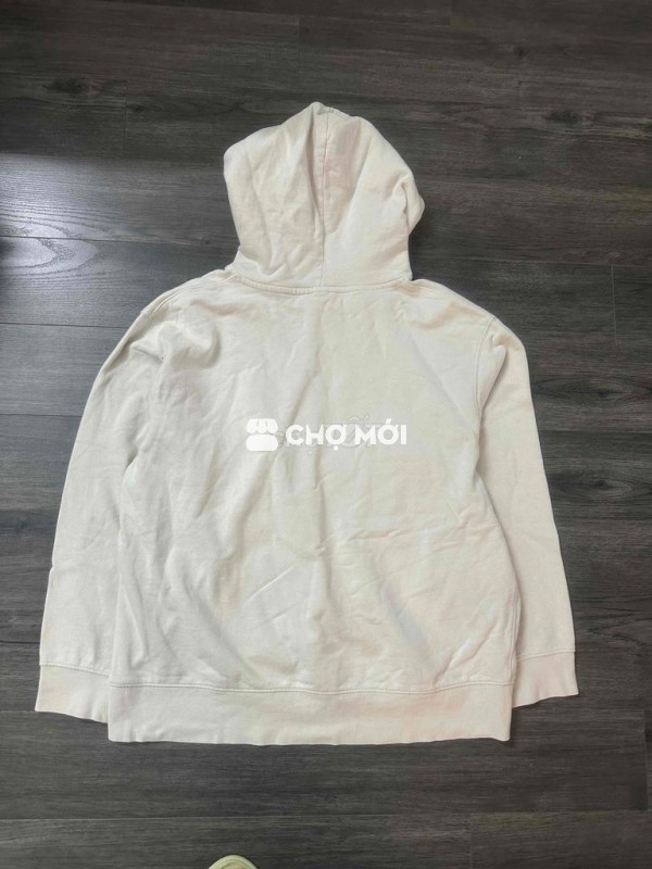 [2hand]Áo hoodie Nỉ da cá Nhật Unisex size 75-80kg
