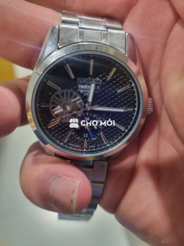 Đồng hồ đeo tay Seiko Nam Bạc