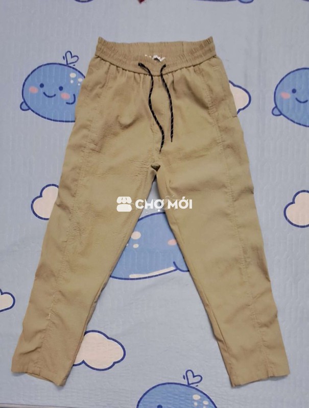 Quần gió nam Dù nhăn size M