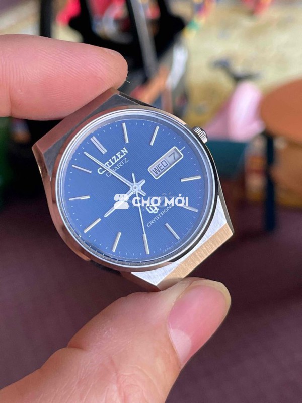 🇻🇳 CITIZEN JAPAN KẺ LỤA XANH ĐÃ QUA SỬ DỤNG