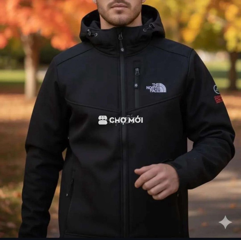 Áo khoác chống thấm nước TNF chính hãng. Used