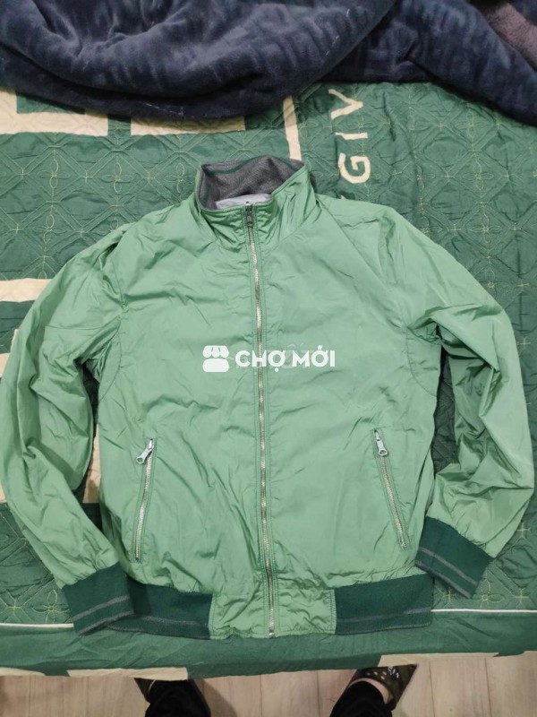 Áo khoác bomber gió 2 mặt 2 lớp size M
