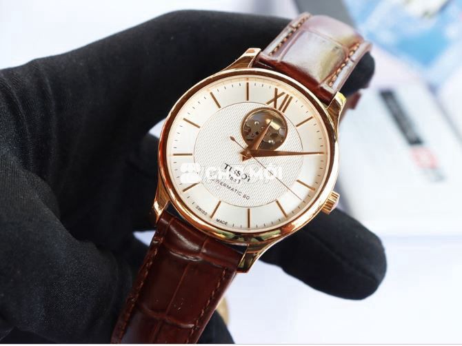 Tissot Tradition Open Heart Powermatic 80; Size 40