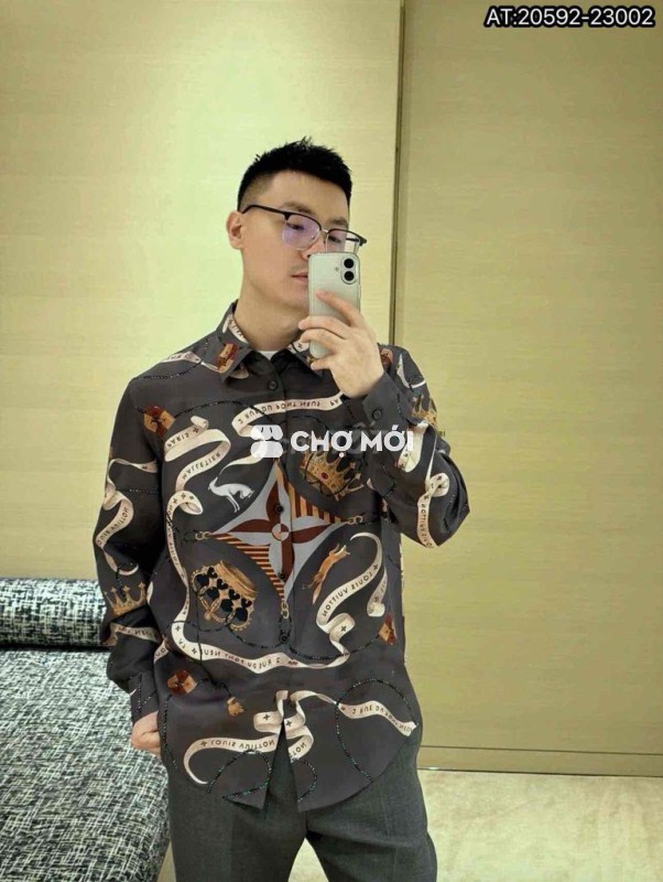 Deal sơ mi LV lụa FW26/SC