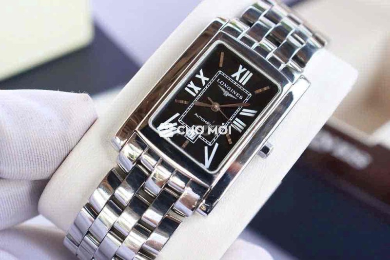 ĐH Nam: Longines Automatic Dáng Tank Lướt Đẹp