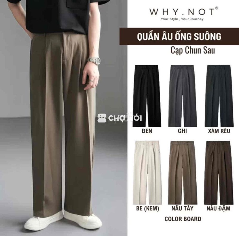 Quần âu của Whynot size L màu xám rêu