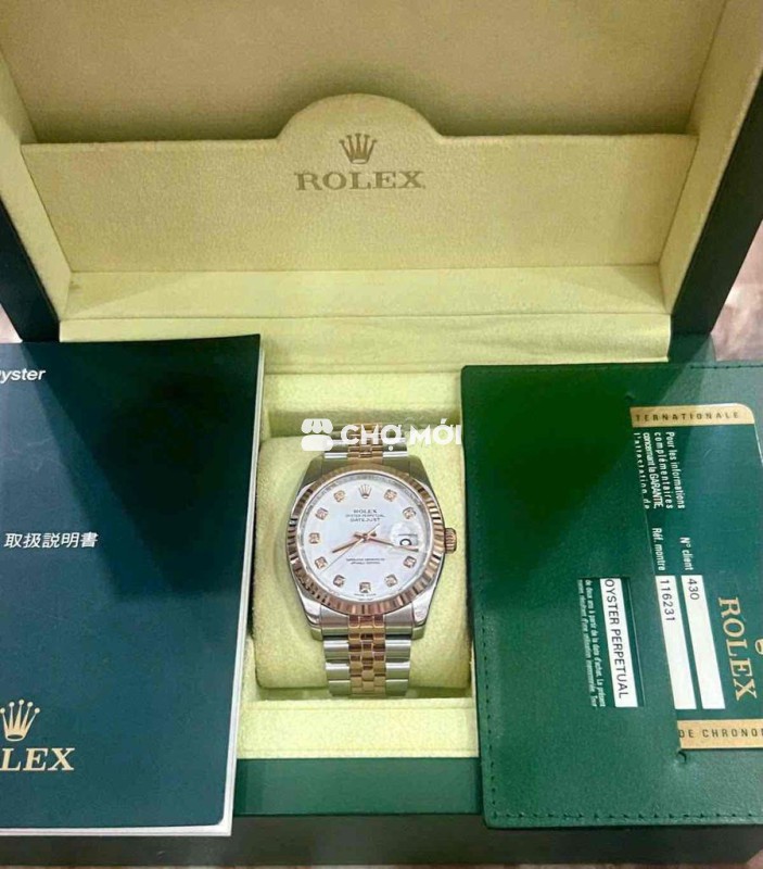 Rolex RL 116231 Fullbox Thẻ 2010