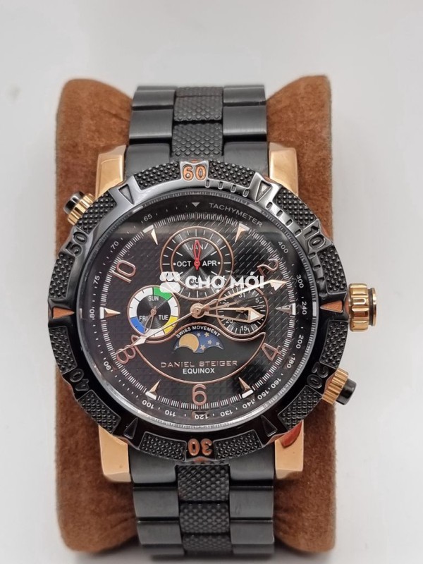 Đồng hồ Nam Daniel Steiger (D.S) Thụy Sỹ 43mm