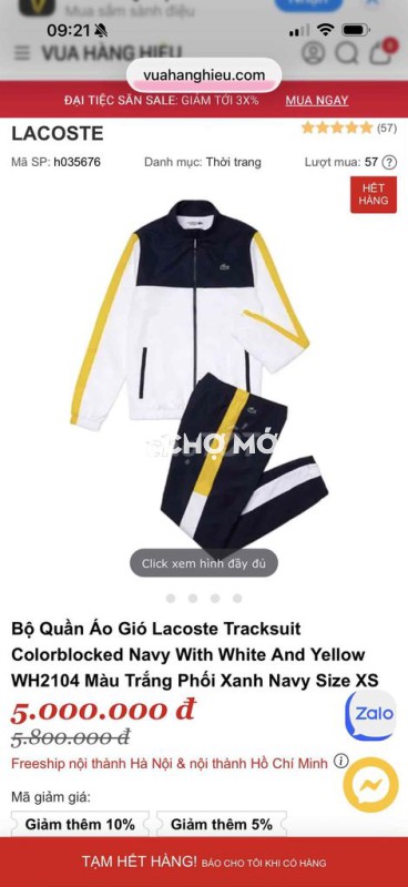 cần thanh lý bộ quần áo như hình