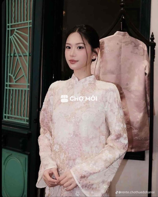 ÁO DÀI HẠ MIÊN - Xéo Xọ (S) 100% mới nguyên tag