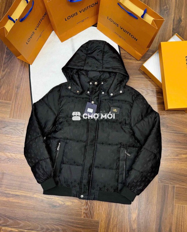 Áo Khoác Phao Nam LV cao cấp / Khoác Ấm