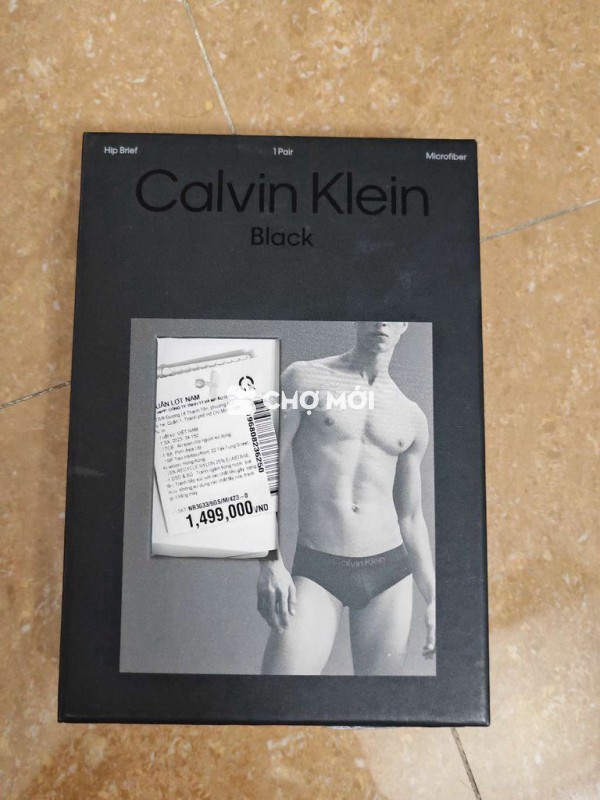 Pass quần lót nam chính hãng Calvin Klein Size M