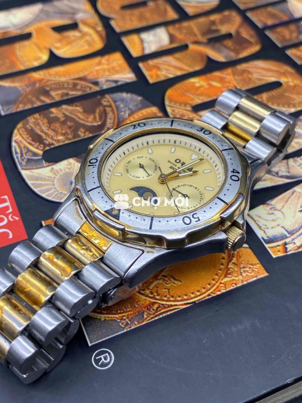 Đồng Hồ ORCA Sun Moon 5 Kim Full Nội Địa Nhật