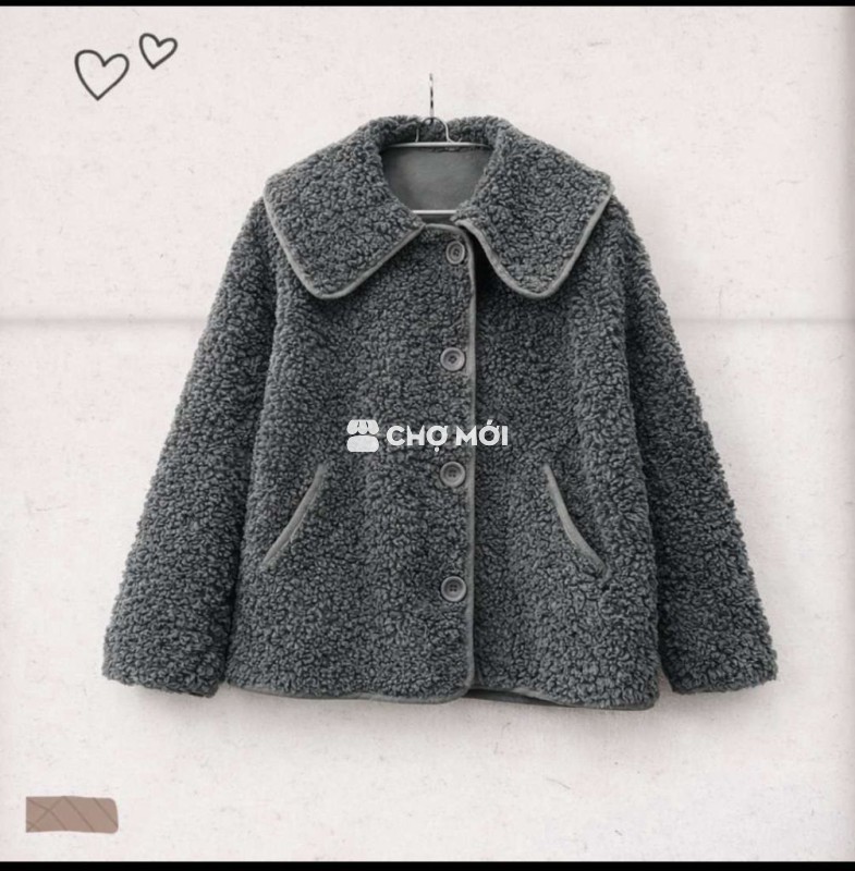 Áo khoác nữ lông cừu Freesize