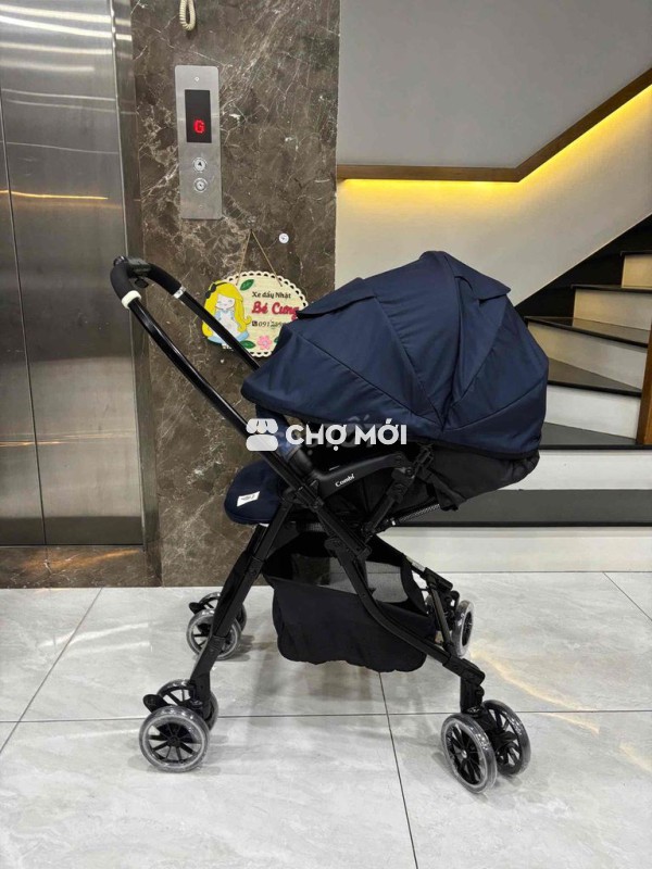 xe đẩy combi handy 4cas navy