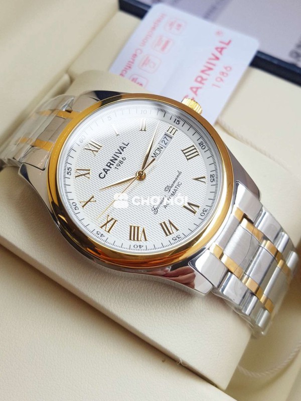 Carnival Le Locle - 39mm Full Box Cơ - Thép Đúc