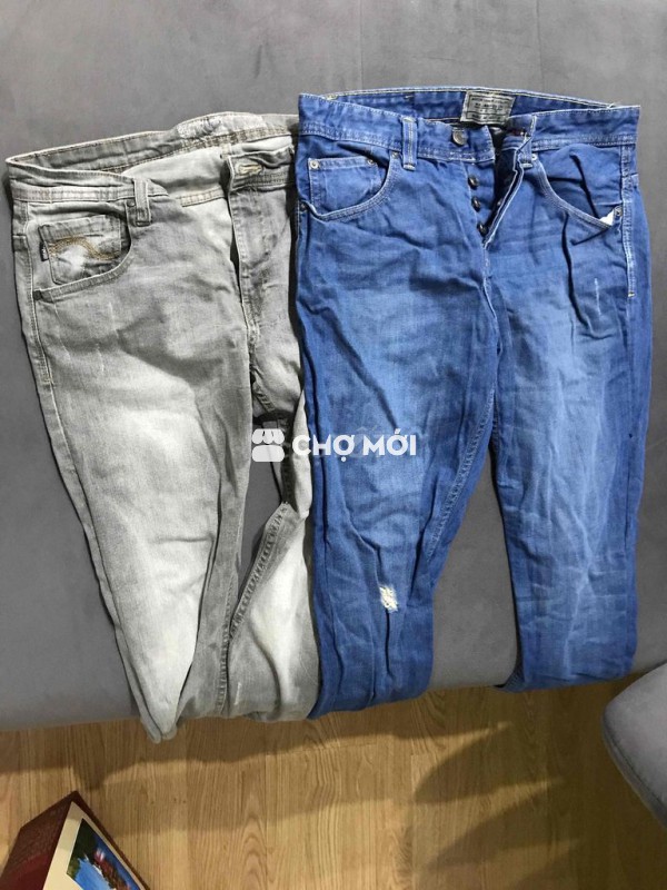 Quần bò Pull n Bear và Bershka