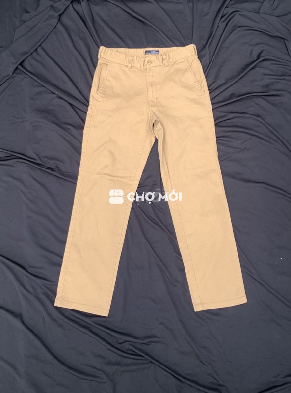 🔔 Quần Kaki NHẬT - sz 28 eo 75 màu bò - FREE SHIP