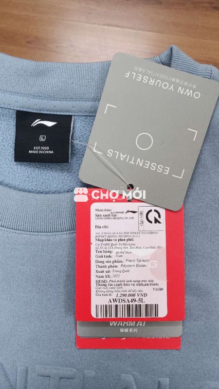 Bán áo thể thao " LI- NING"