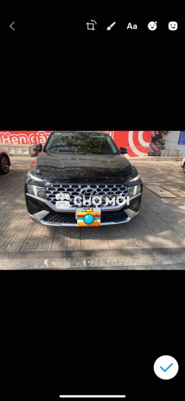 Hyundai Santa Fe 2021 Cao cấp 2.5L HTRAC - 55 km