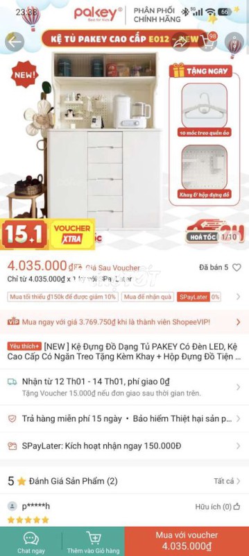 Ko vừa chỗ cần pass tủ cho mẹ và bé